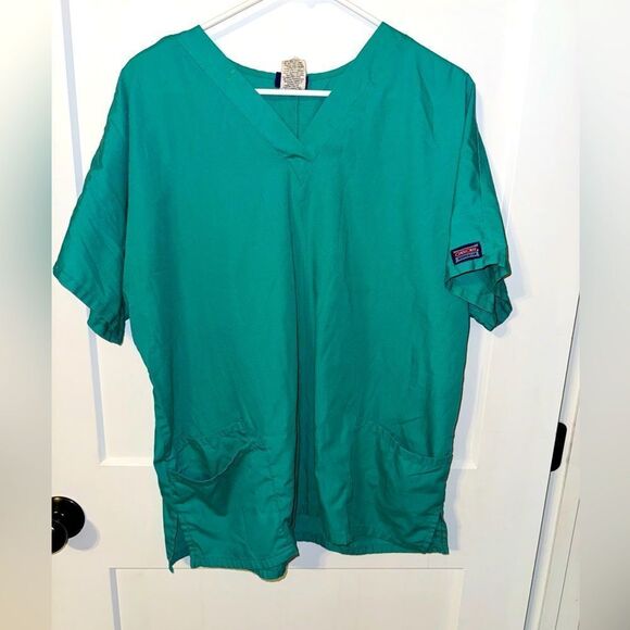 CHEROKEE BRAND WOMENS NURSE TOP SCRUB - Picture 1 of 4